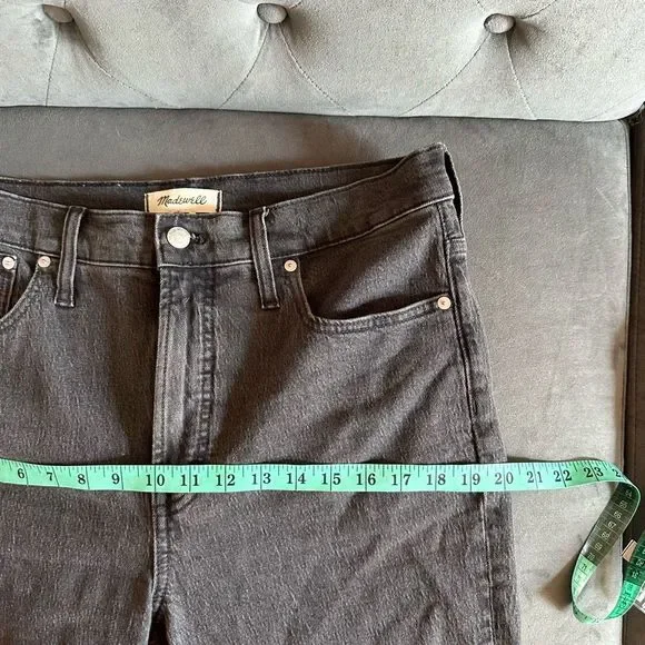 Madewell perfect vintage jeans sz 30 gray (s4) - Picture 6 of 8